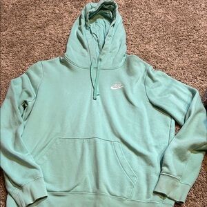 Nike Light Green Pullover Hoodie